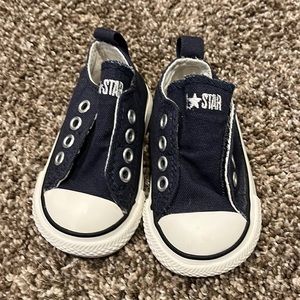 Infant Converse slip-ons, size 3